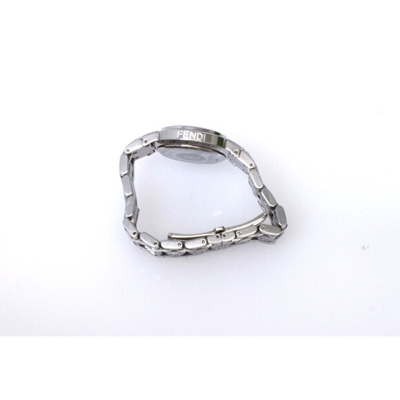 Fendi Pink Stainless Steel Zucca Ladies Wristwatch Chrono with Pink Dial32mm - Picture 5 of 8